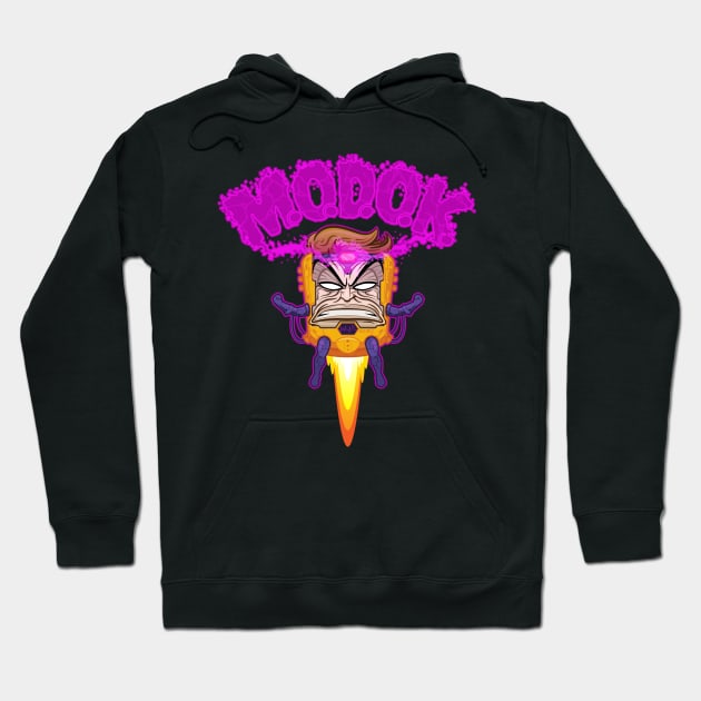 M.O.D.O.K. Hoodie by Pufahl